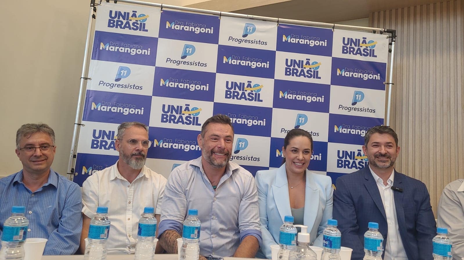 Fabiana, Marangoni e Eduardo Leite