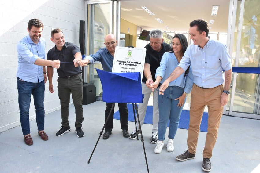 Paulo Serra inaugura Clínica da Família Vila Guiomar 