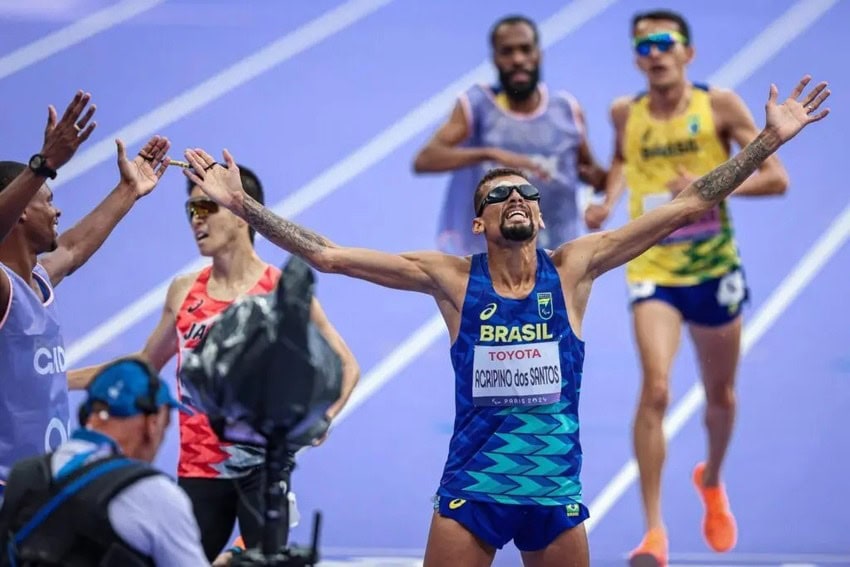Júlio César Agripino, nascido em Diadema e atleta de São Caetano (