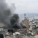 Incêndio atinge famoso shopping de comércio popular no Brás