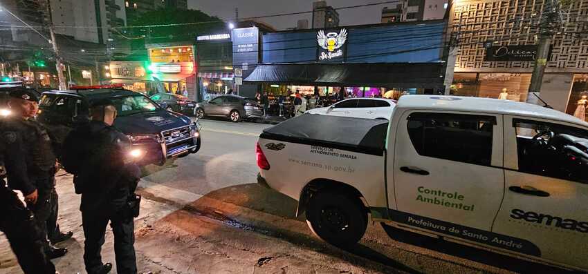 Operação de combate a ruído -
