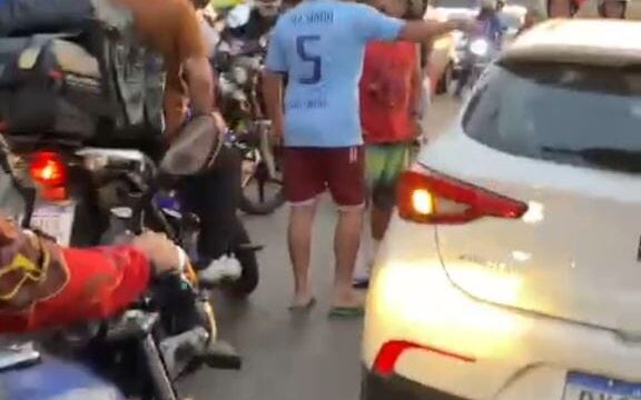 atropelamento de pessoas