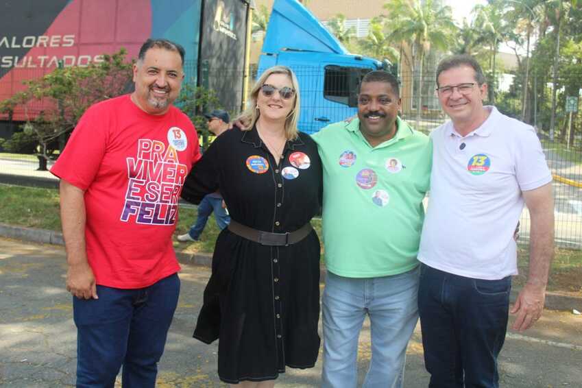 Luiz Fernando, Marcelo Oliveira e Bete Siraque