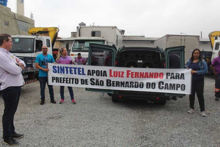 Luiz Fernando iniciou as agendas desta quinta-feira em uma visita à Icomon