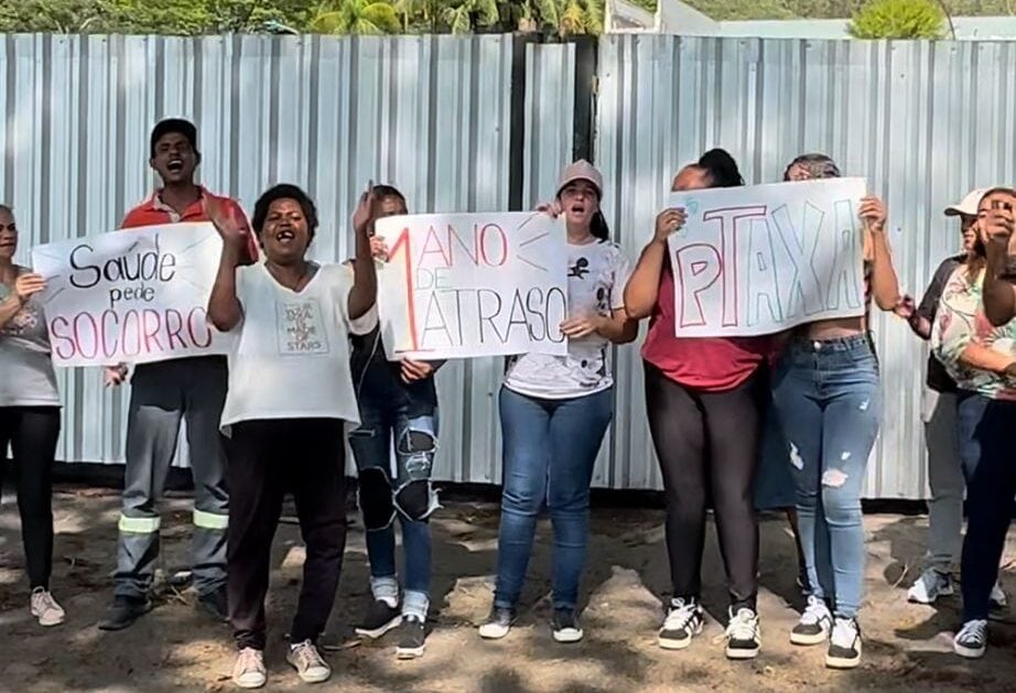 protesto em Diadema