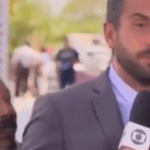 repórter da TV globo