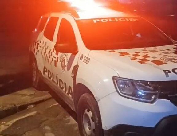 Viatura da PM em Santo André