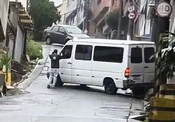 acidente na rua Boa Vista, vila são pedro