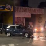 acidente de carro na Joaquim Nabuco