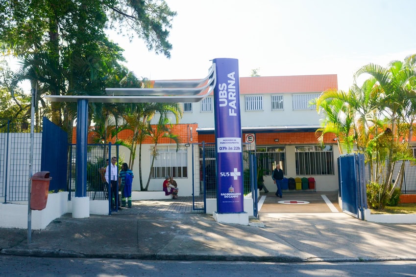 fachada da UBS Jardim Farina