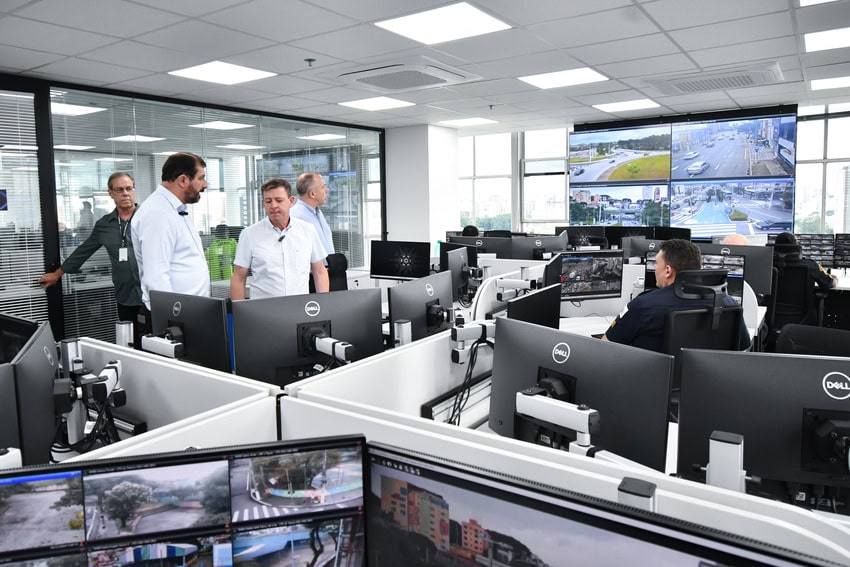 S.Bernardo ganha Centro Integrado de Monitoramento e Gerenciamento de Emergências