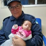 GCM de Santo André salva bebê engasgada