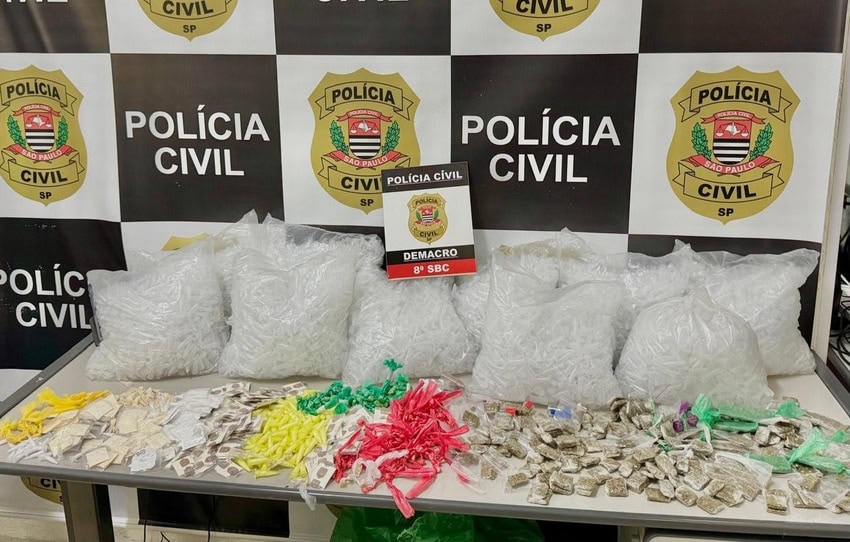 apreensão drogas