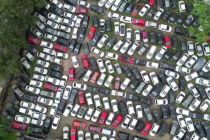 apreensão de carros