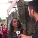 moradora do RJ e repórter da Globo