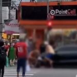 Briga entre dois homens e duas mulheres chama a atenção no centro de São Bernardo