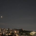 luzes no céu