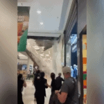 Parte do teto do Shopping Center Norte desaba na capital