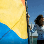 turista no mar - praia
