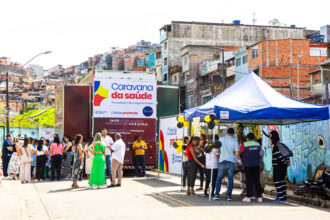 Ação da Caravana da Saúde leva serviços gratuitos e prevenção à população de São Bernardo