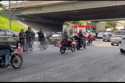 Motociclista perde a vida em acidente na avenida Lions, em SBC