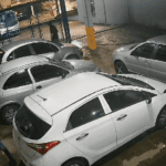 Após bando roubar 4 veículos em estacionamento de S.Bernardo, um é preso e um morre