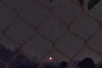 luzes no céu