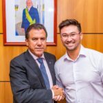 Luiz Marinho e Akira Auriani
