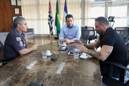 Prefeitura de Santo André e PM fazem reunião para alinhar ações de segurança pública