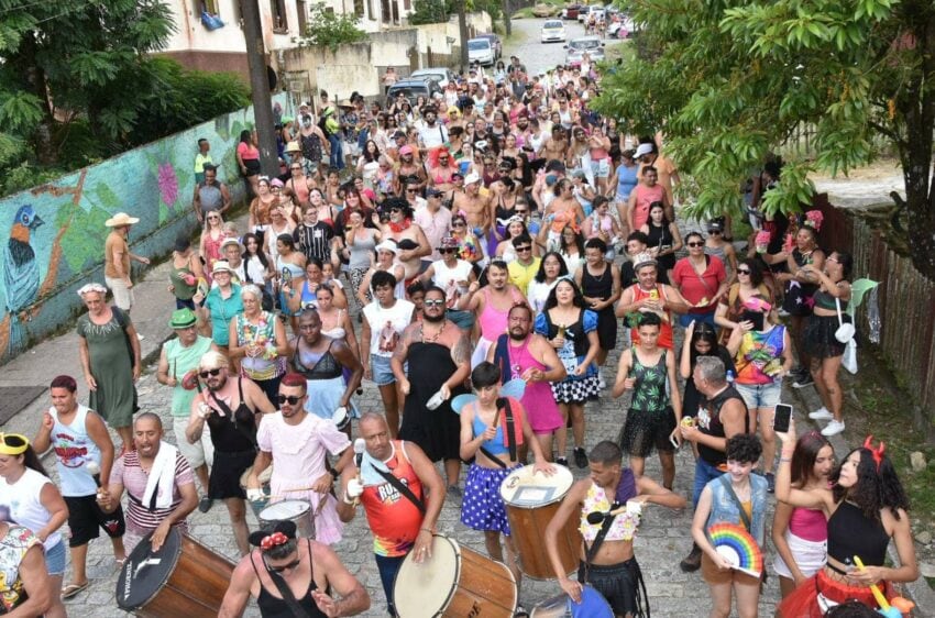 Carnaval toma as ruas de Paranapiacaba nos quatro dias de folia