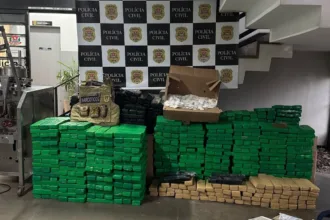 Operação contra tráfico termina com apreensão de uma tonelada de droga em Sto.André