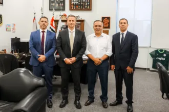 Implantação do Muralha Paulista avança em São Bernardo em agenda com secretário estadual de Segurança