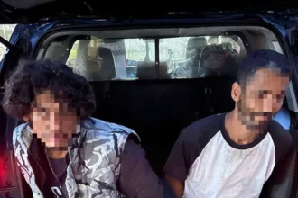 prisão de dois criminosos