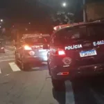 Viaturas do Baep em Santo André