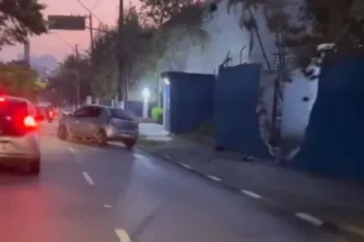 queda de muro em Diadema