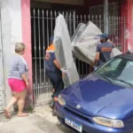 Defesa Civil de Sto.André presta ajuda humanitária a 100 famílias após fortes chuvas