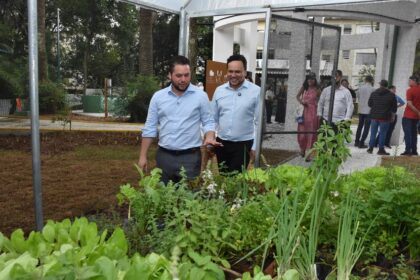 Santo André inaugura espaço de práticas sustentáveis na Vila Guiomar
