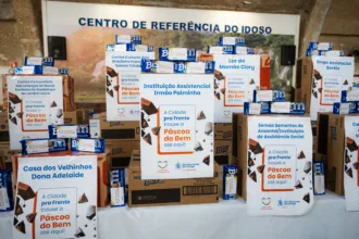 Páscoa do Bem’ arrecada 21 mil caixas de chocolate para instituições de São Bernardo