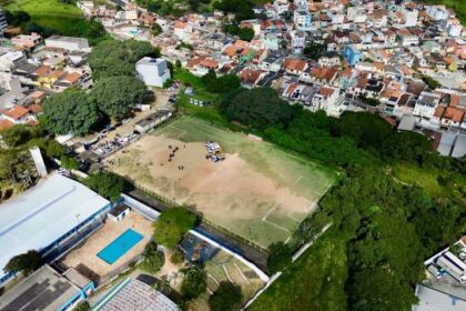 Santo André dá início às obras de modernização do Campo do Humaitá e anuncia Parque Escola Cláudio Petrin
