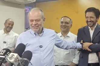 prefeito Tite e Ricardo Nunes