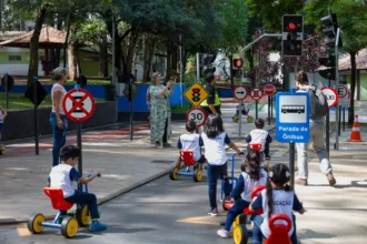 Programa Cidade da Mobilidade leva educação no trânsito para 1,3 mil alunos da Rede Municipal em São Caetano