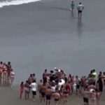 Pai e mãe morrem afogados em Praia Grande; filho é reanimado e internado
