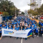 Conexão Azul emociona São Bernardo em mobilização pela inclusão de pessoas com TEA
