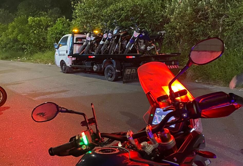 GCM Mauá combate manobras perigosas e apreende motos