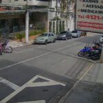 Criminoso furta módulos de três motos em São Bernardo e câmera registra
