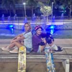 Mel e Vanessa são as mães que entraram no esporte para acompanhar as filhas e hoje não vivem sem o skate