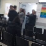 Recepção do hospital e a unidade laboratorial anexa, foi destruída obrigando o deslocamento dos atendimentos para o Hospital Zerbini