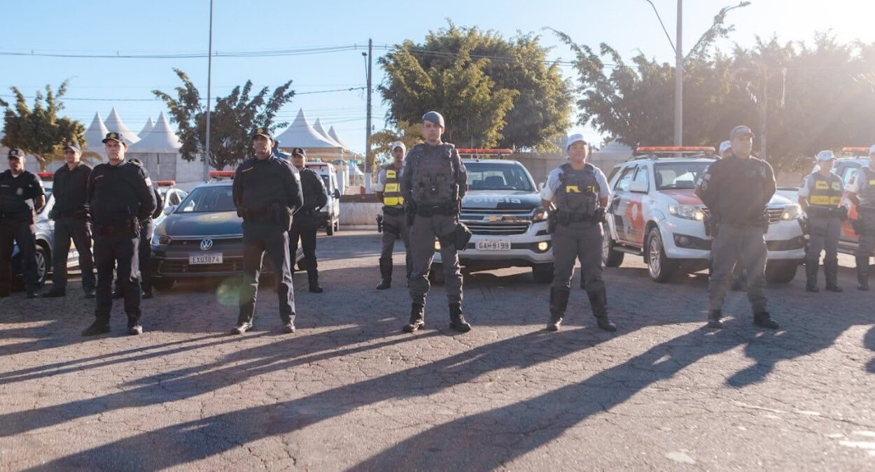 Etapa da Operação Força Total em SBC visa proteção contra furtos e roubos no Alvarenga