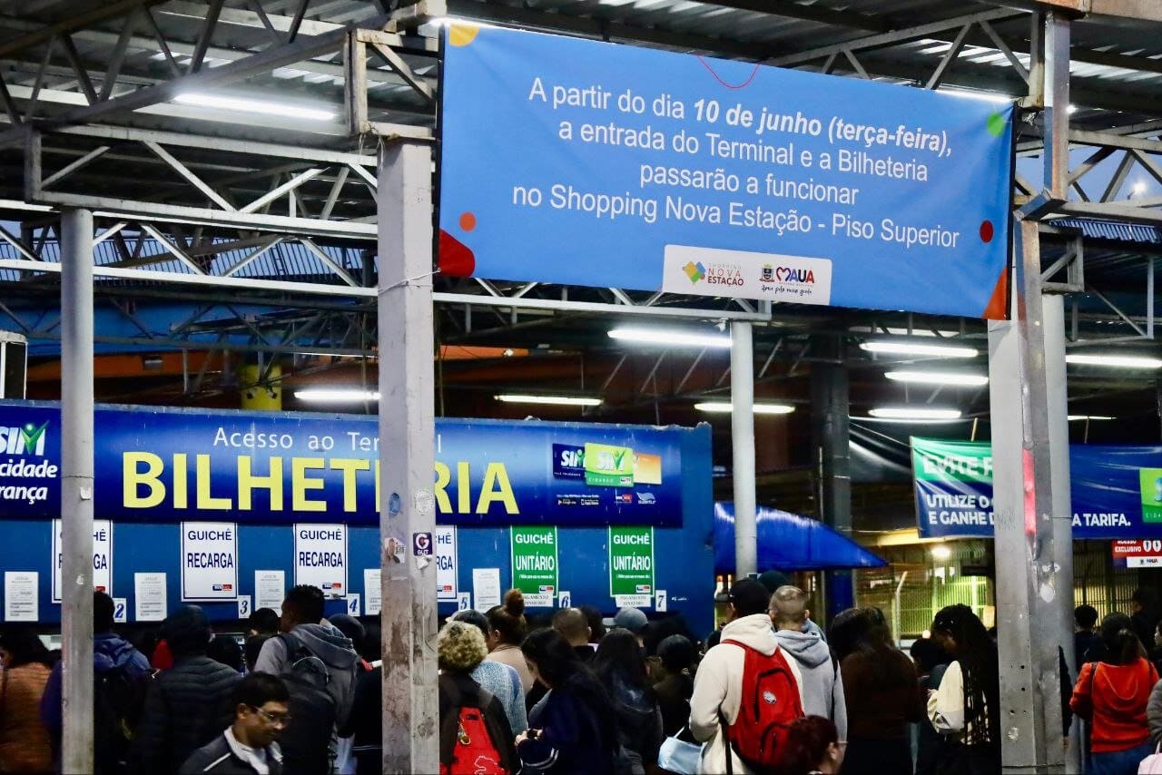 Acessos ao Terminal Central de Mauá serão modificados a partir do dia 10 de junho