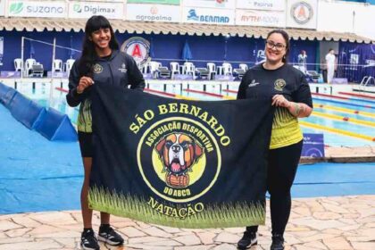 Nadadora de São Bernardo quebra recorde do campeonato petiz após 33 anos